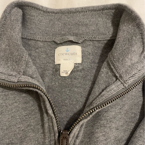 Boys J. Crew Crewcuts Quarter Zip Pullovers Sz Small - Picture 2 of 5
